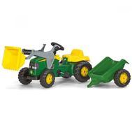 Tractor Cu Pedale si Remorca 023110 - Rolly Toys - Rolly Toys