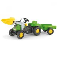 Tractor Cu Pedale Si Remorca 023134 - Rolly Toys - Rolly Toys