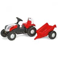 Tractor Cu Pedale Si Remorca 012510 - Rolly Toys - Rolly Toys