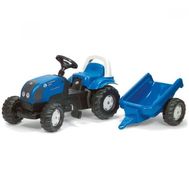 Tractor Cu Pedale Si Remorca 011841 - Rolly Toys - Rolly Toys