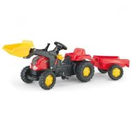 Tractor Cu Pedale Si Remorca Copi 023127 - Rolly Toys - Rolly Toys
