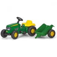 Tractor Cu Pedale Si Remorca Copii 012190 - Rolly Toys - Rolly Toys