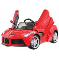 Masinuta electrica copii Ferrari LaFerrari rosie 6V cu telecomanda control parinti 2.4 Ghz cu 2 viteze - Jamara - Jamara Toys