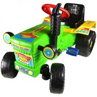 Tractor cu pedale Turbo Green - Super Plastic Toys - Super Plastic Toys