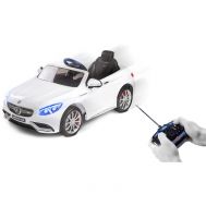 Masinuta Electrica Mercedes-Benz S63 AMG 12V White cu telecomanda - Toyz - Toyz