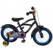 Bicicleta pentru baieti 14 inch cu roti ajutatoare Batman partial montata - Volare - Volare