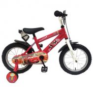Bicicleta Cars pentru baieti 14 inch cu roti ajutatoare partial montata - Volare - Volare