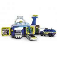 Pista de masini SWAT Station cu 3 masini de politie si drona - Dickie Toys - Dickie Toys