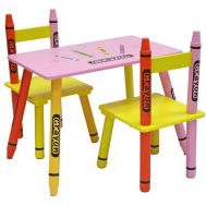 Set masuta si 2 scaunele Pink Crayon - Style - Style