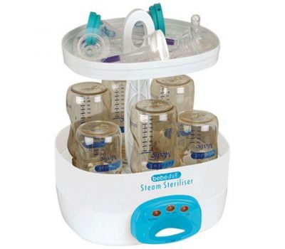 Sterilizator electric cu aburi 6 biberoane Espresso BD80101 - BebeduE - BebeduE