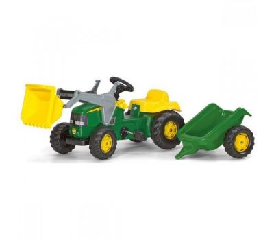 Tractor Cu Pedale si Remorca 023110 - Rolly Toys - Rolly Toys