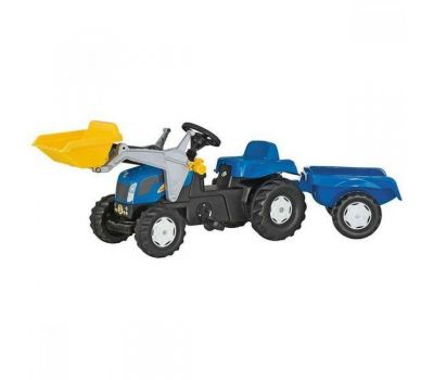 Tractor Cu Pedale Si Remorca Copii 023929 - Rolly Toys - Rolly Toys