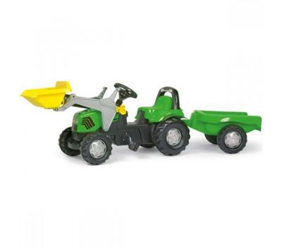 Tractor Cu Pedale Si Remorca Copii 023196 - Rolly Toys - Rolly Toys