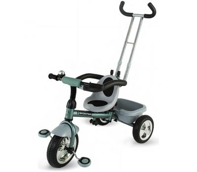 Tricicleta multifunctionala Scooter Plus - DHS - Verde - DHS