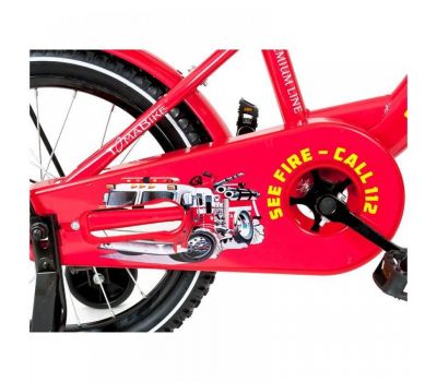 Bicicleta copii Toma Car Fire Station Red 12 - Mykids - MyKids