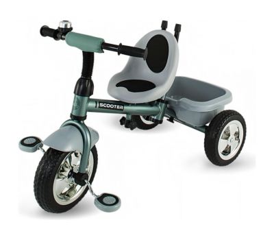 Tricicleta multifunctionala Scooter Plus - DHS - Verde - DHS