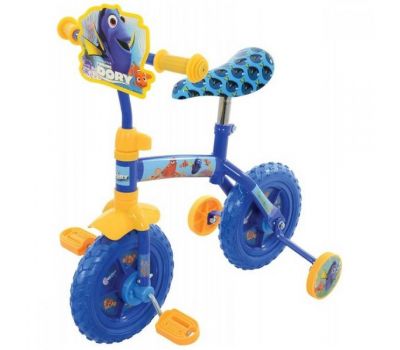 Bicicleta copii Finding Dory 10 inch 2 in 1 cu si fara pedale - MVS - MVS