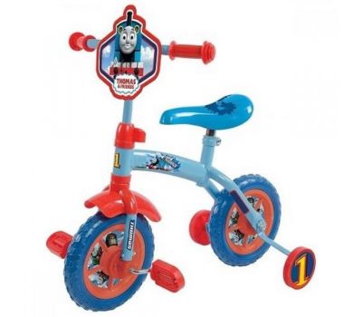 Bicicleta copii Thomas and Friends 10 inch 2 in 1 cu si fara pedale - MVS - MVS