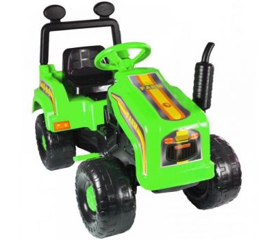 Tractor cu pedale si remorca Mega Farm Green - Super Plastic Toys - Super Plastic Toys