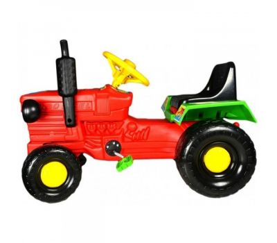 Tractor cu pedale Turbo Red - Super Plastic Toys - Super Plastic Toys