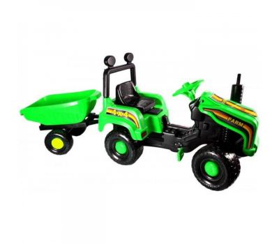 Remorca Hard Work - Super Plastic Toys - Green - Super Plastic Toys