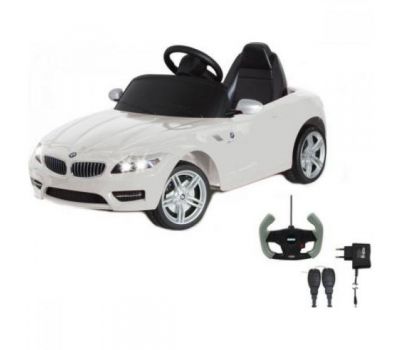 Masinuta electrica copii BMW Z4 alba 6V cu telecomanda control parinti 40 Mhz - Jamara - Jamara Toys