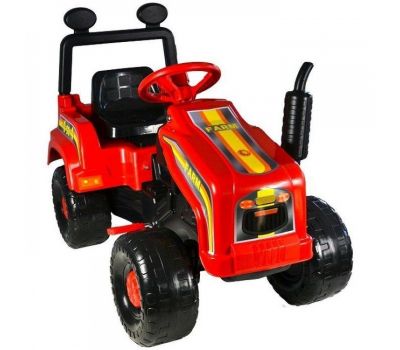 Tractor cu pedale Mega Farm Red - Super Plastic Toys - Super Plastic Toys