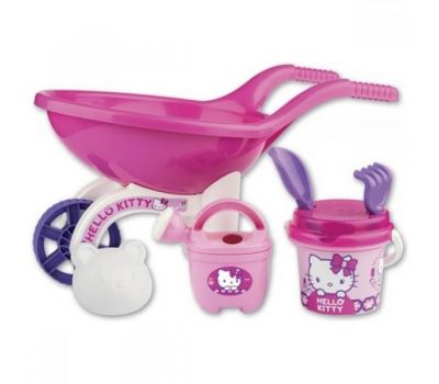 Roaba din plastic pentru copiii Hello Kitty cu galetusa stropitoare - Androni Giocattoli - Androni Giocattoli
