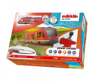 Tren De Calatori Cu Sine Si Telecomanda Regio Lint Starter Set - Marklin - Marklin