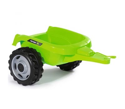 Tractor cu pedale si remorca Farmer XL - Smoby - Verde - Smoby