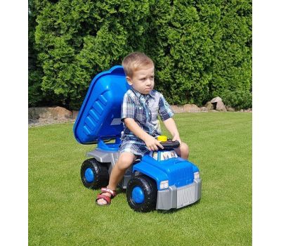 Camion basculant Carrier Blue - Super Plastic Toys - Super Plastic Toys