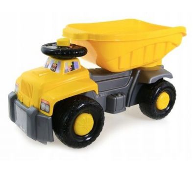 Camion basculant Carrier Yellow - Super Plastic Toys - Super Plastic Toys