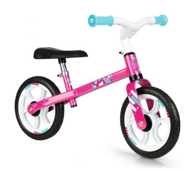 Bicicleta fara pedale First Bike Pink - Smoby - Smoby