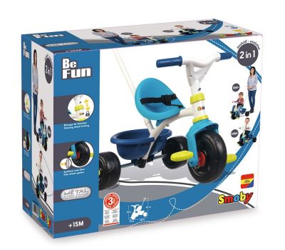 Tricicleta Be Fun Blue - Smoby - Smoby