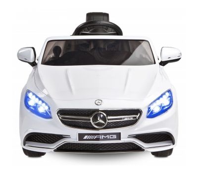 Masinuta Electrica Mercedes-Benz S63 AMG 12V White cu telecomanda - Toyz - Toyz