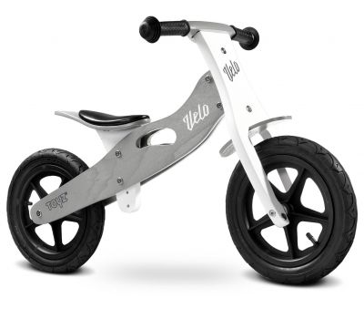Bicicleta fara pedale Velo Grey - Toyz - Toyz