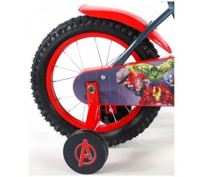 Bicicleta copii cu roti ajutatoare, 14 inch Avengers - Volare - Volare
