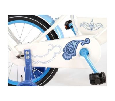 Bicicleta fete Paisley 16 inch cu roti ajutatoare partial montata - Volare - Volare