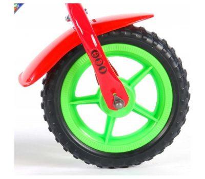Bicicleta pentru baieti 10 inch cu maner roti ajutatoare partial montata PJ Masks - Volare - Volare