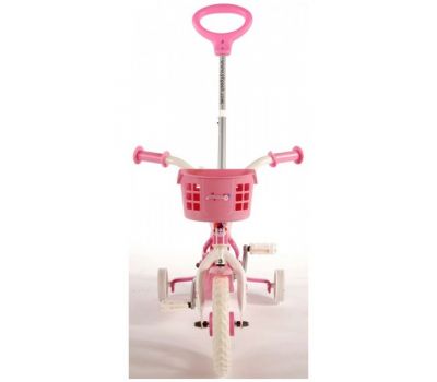 Bicicleta pentru fete 10 inch cu roti ajutatoare si cosulet partial montata Yipeeh - Volare - Volare