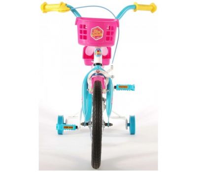 Bicicleta pentru fete 16 inch cu scaun pentru papusi roti ajutatoare si cosulet Soy Luna - Volare - Volare