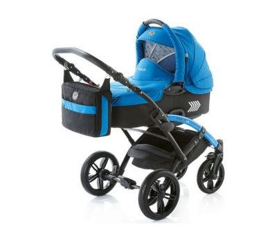 Carucior copii 2 in 1 cu landou Volkswagen Polo Albastru - Knorr-Baby - Knorr-Baby