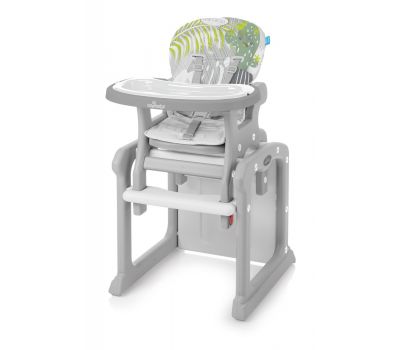 Scaun de masa 2 in 1 Candy, Gray - Baby Design - Baby Design