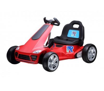 Kart electric pentru copii rosu motoare 2x35W telecomanda - Trendmax - Trendmax