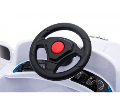 Masinuta electrica pentru copii Sportwagen C-Sport 6V alba cu telecomanda control parental - Trendmax - Trendmax