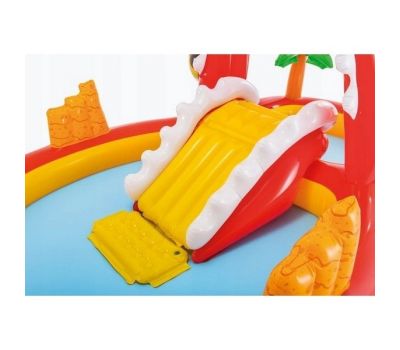Piscina gonflabila pentru copii cu tobogan Red Dragon, Intex 57160 - Ecotoys - Ecotoys