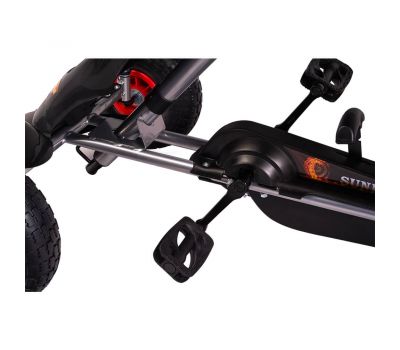Kart cu pedale F618 Air Negru - KidsCare - KidsCare