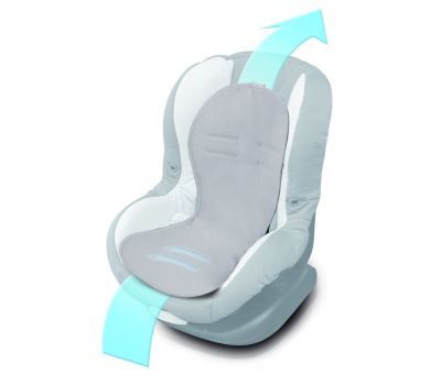 BabyMatex - Protectie antitranspiratie pentru scaun auto si carucior Aeroline Paddi bej - BabyMatex