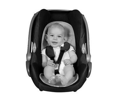BabyMatex - Protectie antitranspiratie pentru scaun auto si carucior Aeroline Paddi rosu - BabyMatex