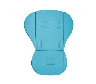 BabyMatex - Protectie bumbac cu spuma memory pentru carucior si scaun auto Renis albastru - BabyMatex